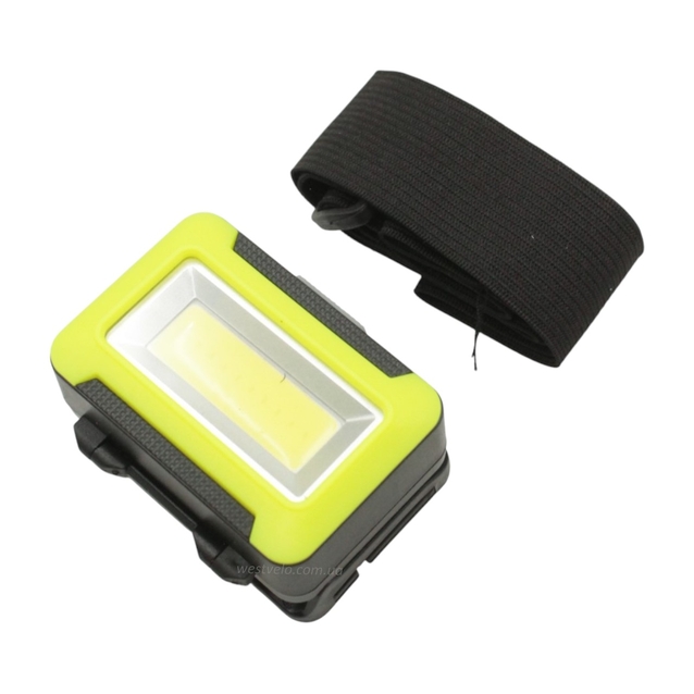 Ліхтар налобний на батарейках CY-2068 (RB018) (COB 3xAAA) фото westvelo.com