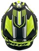 Шолом, закритий крос/ендуро (L) АТV Forsage Rider  028 чорно-жовтий матовий з дашком + окуляри