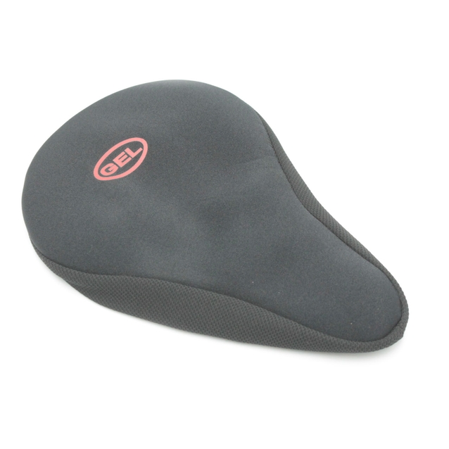 Чохол сідла чорний великий 260*180 (гелевий) фото westvelo.com