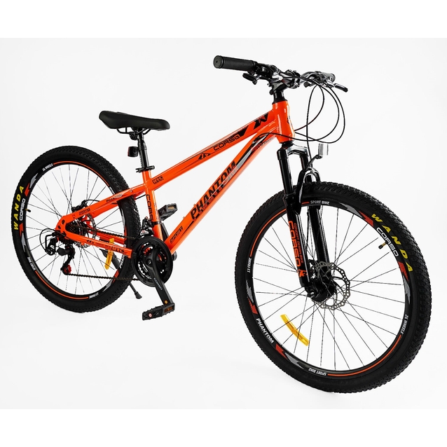 Велосипед 26 ST Corso «PHANTOM» PH-26847 сталь 13", (к-т SunRun) помаранчевий фото westvelo.com