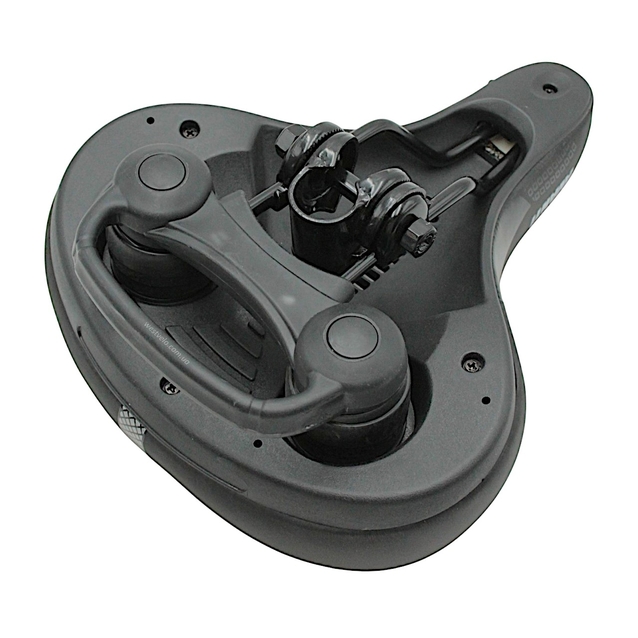 Сідло на демферах з отвором AVANTI AFT-92, м'яке з ручкою фото westvelo.com