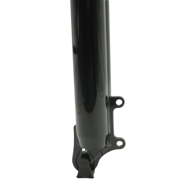 Вилка 27.5 аморт. безрізьб. Ø28.6mm L-190mm disk Weiyi (881) чорна глянцева фото westvelo.com