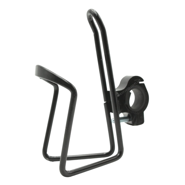 Фляготримач з кріпленням на руль, алюміній чорний HUASION H-C31 фото westvelo.com
