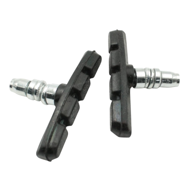 Колодки гальмівні V-brake Китай 11 мм L-70 (в пакеті 5 пар) фото westvelo.com