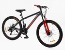 Велосипед 26 AL Corso «NEXT» NX-26159 алюміній 15", (к-т SHIMANO) графітово-червоний фото westvelo.com