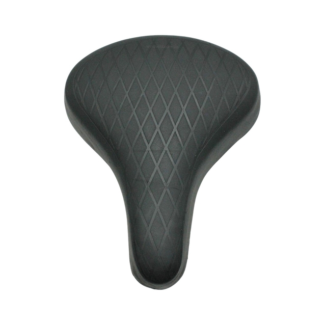 Сідло на пружинах VELOMAN № S009 чорне, металева основа фото westvelo.com