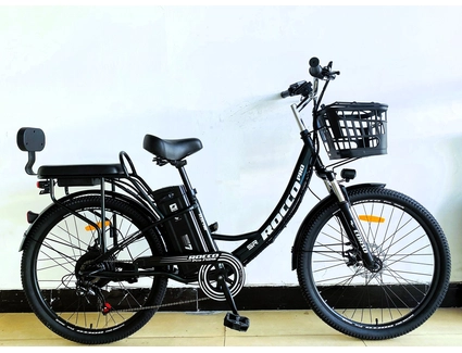 Електровелосипед 26 ST Corso «ROCCO» R-48051 сталь, двигун 750W, акумулятор 48V 20Ah літієвий, темно-зелений