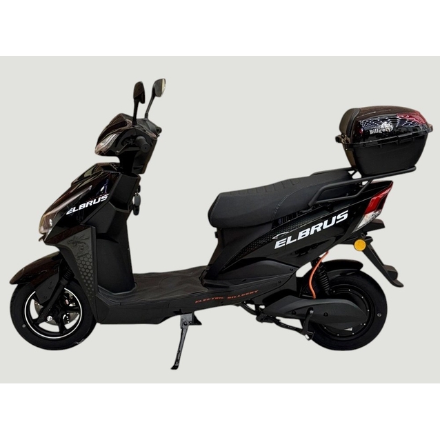 Електроскутер Corso «GTS-RR» LB-602072, двигун 2000W, акумулятор 72V 30Ah літій-залізо-фосфатний, чорний, колеса 10" фото westvelo.com