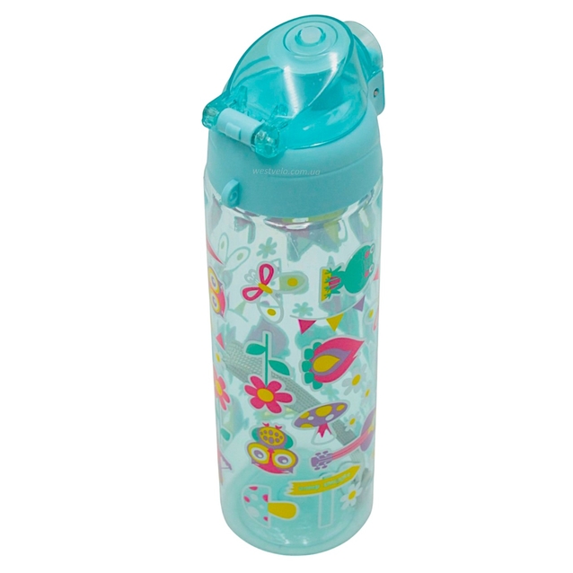 Фляга 700 ml " Camp Smiggle" пластмасова, блакитна фото westvelo.com