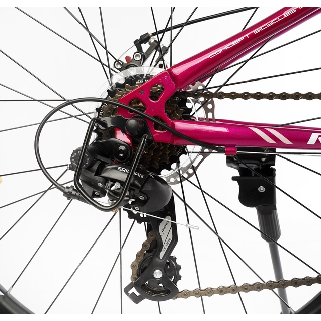 Велосипед 26 ST Corso «GENESIS» T-26996 сталь 13", (к-т Saiguan) рожевий фото westvelo.com