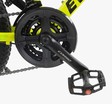 Велосипед 20 AL Corso «EVOLUTION» EV-20438 алюміній 11", (к-т SHIMANO) чорно-салатово-жовтий фото westvelo.com