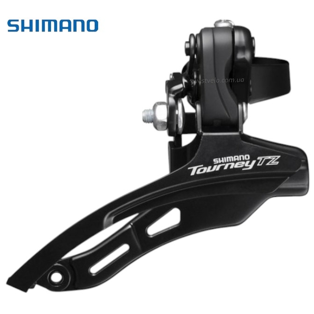 Перекидка передня Shimano Tourney TZ-500 тяга верх Ø28.0-28.6мм (1 1/8)