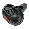 Сідло на демпферах з отвором AVANTI (91-1), GEL FLOW (синє, червоне) з катафотом фото westvelo.com