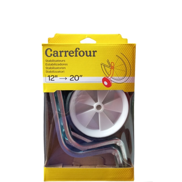 Бокові дитячі колеса (Ø 12-20) пластмасові HR09 чорні фото westvelo.com