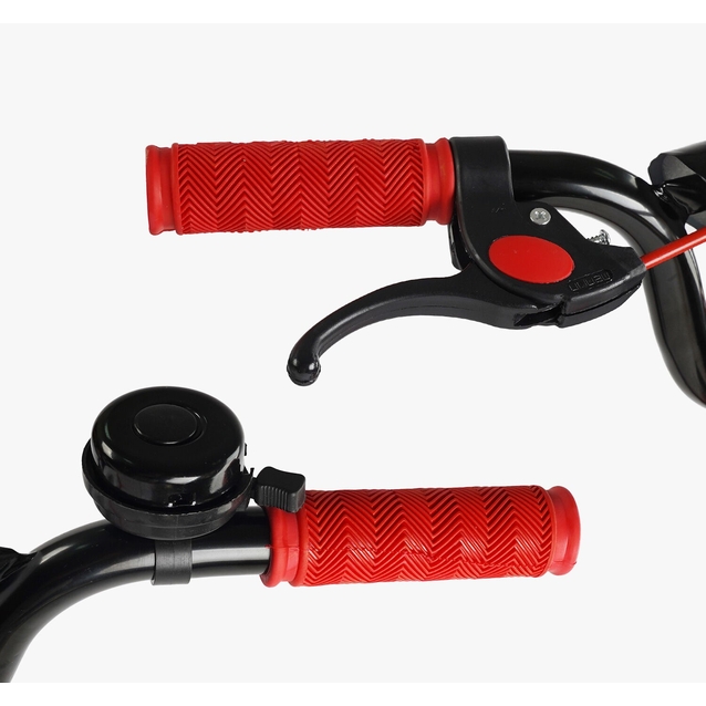 Дитячий велосипед 18 ST Corso «MAXIS» CL-18639 чорно-червоний фото westvelo.com