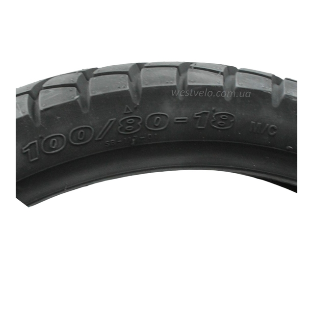 Покришка "18" 100/80-18 Б/К DELI TIRE Індонезія (SB-117) TL фото westvelo.com