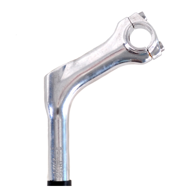 Винос руля мтв AL. Ø22.2мм. L-150мм. L-100мм. Ø25.4мм. KALIN нікель фото westvelo.com