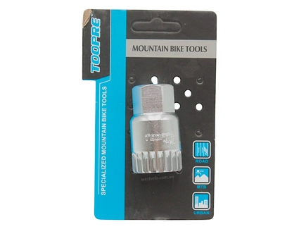 Ключ-знімач картриджа на квадратний вал нікель, TOOPRE "TP-V20"