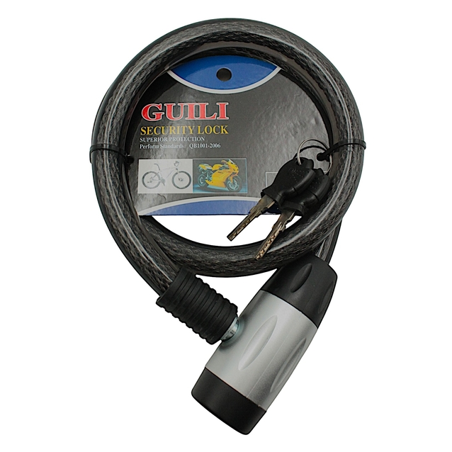 Замок на ключ LIAQIA (LQ-122) Ø-22mm L-1000mm фото westvelo.com