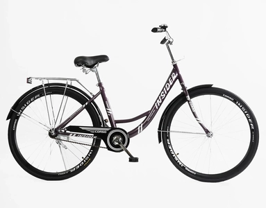 Міський велосипед 26 ST Corso «INSIDER» SD-26256 сталь 16,5", темно-фіолетовий