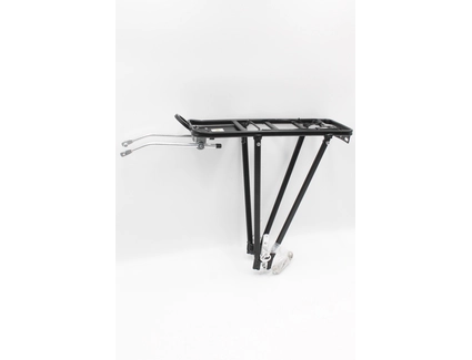 Багажник 26 алюмінієвий з двох труб, чорний