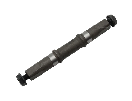 Вал каретки-картриджа на квадрат з болтами L‑126мм