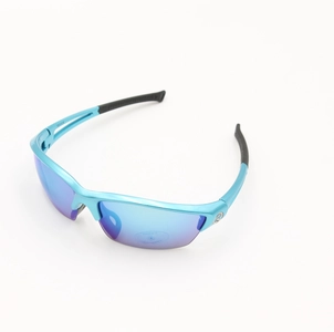 Окуляри KLS Wraith синій + футляр чохол, (зміне скло + дужки)