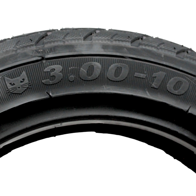Покришка "10" 3.00-10 Б/К BLACK CAT (AC-517) COMFORT 6PR дорожня TL фото westvelo.com