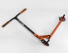 Самокат трюковий Best Scooter «SPIDER» 53880 помаранчевий, HIC-система, пеги, AL диск та дека, колеса PU Ø110mm, ширина керма - 60 см фото westvelo.com