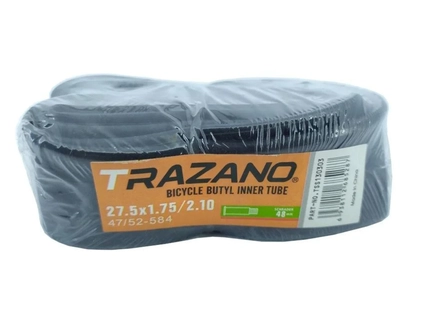 Камера 27.5. довгий ніпель AV 48mm TRAZANO (1.75-2.10)