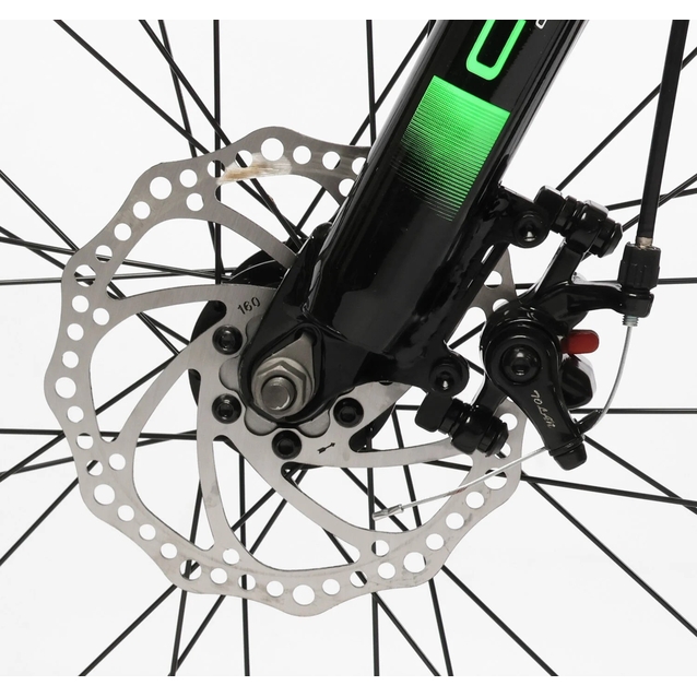 Велосипед 24 ST Corso «PATROL» PL-24752 сталь 11", (к-т SunRun) салатовий фото westvelo.com