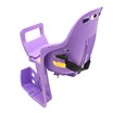 Крісло дитяче, пластик, на зад. багажник, "JLD" з м'ягкою підкладкою, фіолетове фото westvelo.com