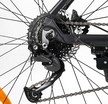 Велосипед 29 AL Corso «CYBER» CB-29490 алюміній 21", (к-т SHIMANO) чорний фото westvelo.com