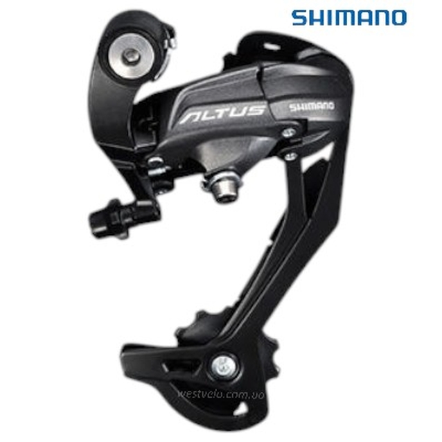 Перекидка задня Shimano ALTUS M370 на болт original 9 передач фото westvelo.com