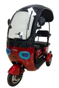 Трицикл Corso «TERRA» TR-420311, двигун 800W, акумулятор 72V/20Ah, червоний + 1 ящик. акум, колеса 10"