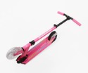 Самокат дитячий 2-х колісний, PU Best Scooter L-80864 рожевий, AL, Ø145mm, диски коліс, дека, вилка зі світлом фото westvelo.com