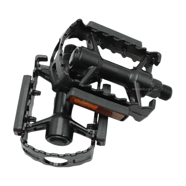 Педалі алюміній №07 чорні фото westvelo.com