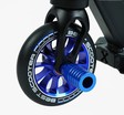 Самокат трюковий Best Scooter «ROBOT-1» 54528 чорно-синій, HIC-система, пеги, AL диск та дека, колеса PU Ø110mm, ширина керма - 52 см, висота - 83 см фото westvelo.com