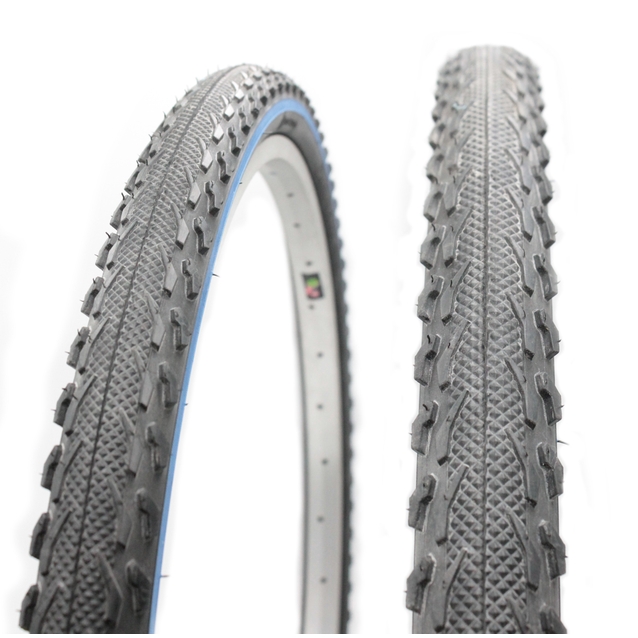 Покришка 26-1.90 DELI TIRE Індонезія (207) дрібний шип, синя смуга фото westvelo.com