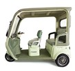 Трицикл з дашком Corso «TWIST» WS-675402, двигун 1500W, акумулятор 72V 30Ah літій-залізо-фосфатний, салатовий, колеса 10" фото westvelo.com