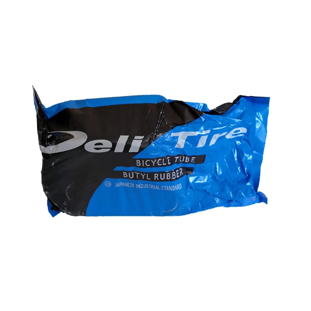 Камера 20 короткий ніпель AV 35mm DELI TIRE (1.75-2.125) фото westvelo.com