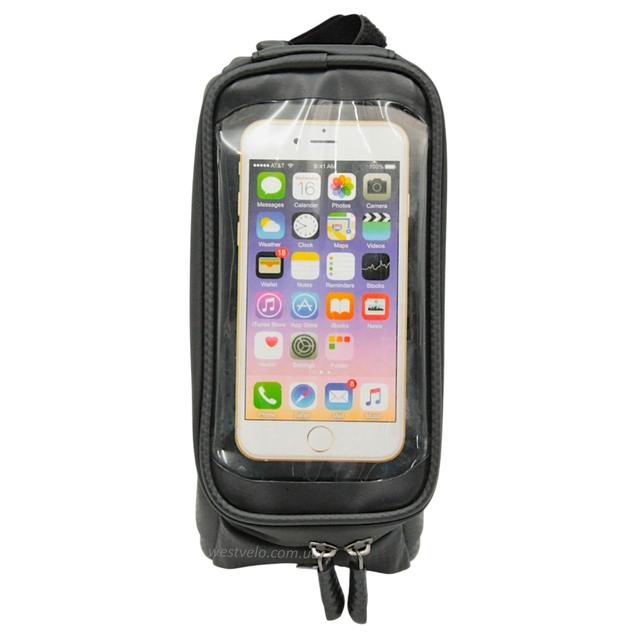 Сумка на раму + місце для телефону фото westvelo.com