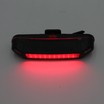 Сідло мтв з отвором AVANTI №521 GEL,чорно-червоне + мигалка usb фото westvelo.com