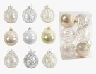 Новорічні прикраси 15 шт, кульки, D = 5 см, у слюді (C 67575) фото westvelo.com