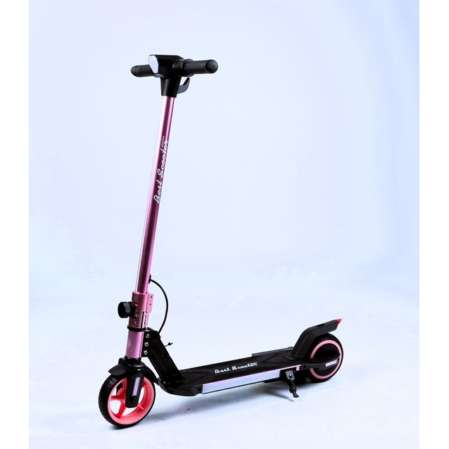 Електросамокат Best Scooter JN-53624 двигун 150W, акумулятор літієвий 21.6V2.5Ah, рожевий, колеса 6,5" фото westvelo.com