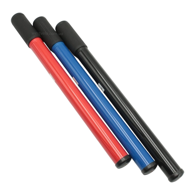 Насос вело пластмасовий чорний, грубий L-360mm фото westvelo.com