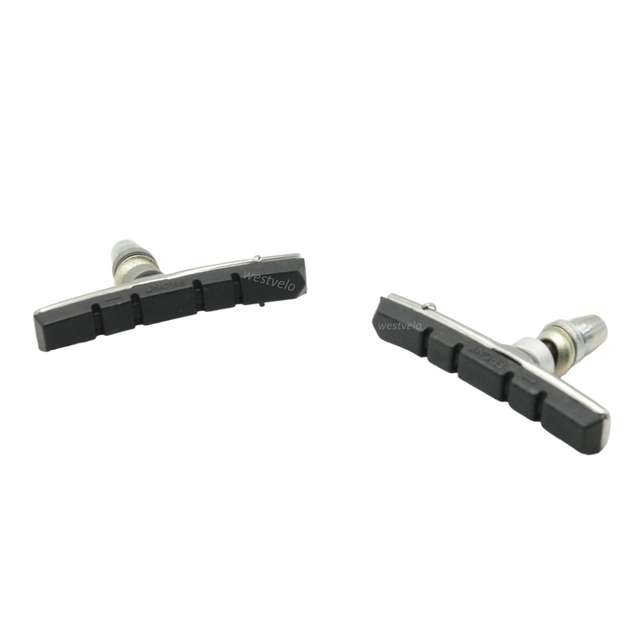 Колодки гальмівні V-brake JANUS зміщений центр, картриджні фото westvelo.com