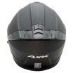 Мото шолом, трансформер (М) AXK (900-1) чорний матовий (Вмонтований Bluetooth Наушники та мікрофон), вмонтовані окуляри (прозорий візор) фото westvelo.com