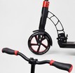 Самокат дитячий 2-х колісний, PU Best Scooter 42923 чорно-червоний, Ø200mm, AL, 2 амортизатора