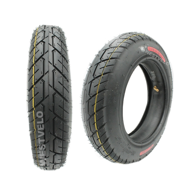 Покришка "10" 3.00-10 SC-TYRE (171) + камера, дорожня TT фото westvelo.com